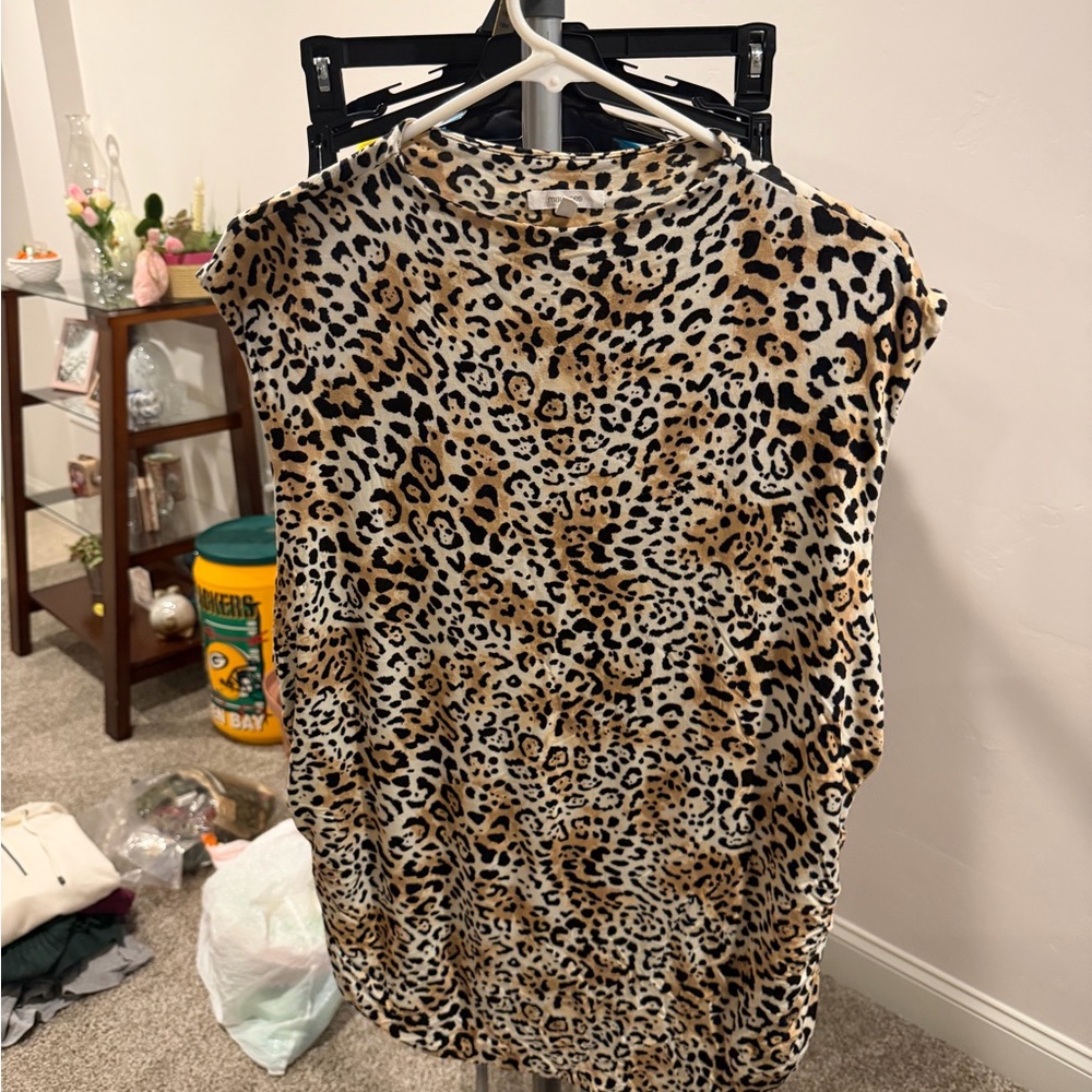 Maurices Leopard Print Tank Top
